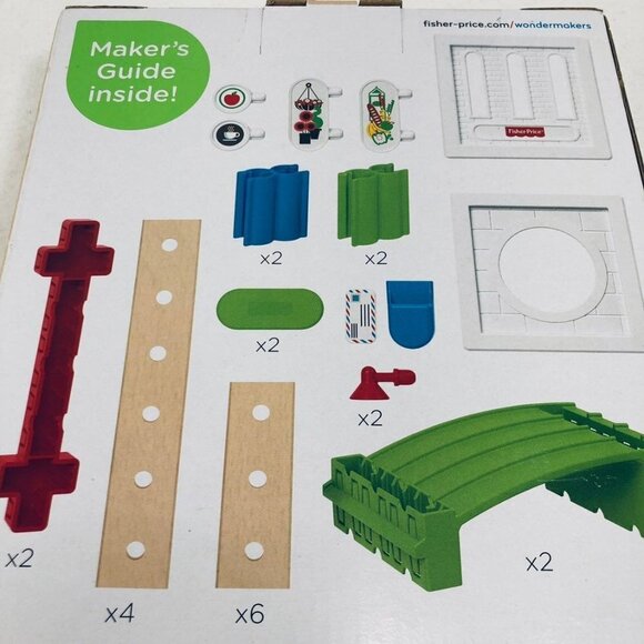 Fisher Price Wonder Makers 25+ Toy Design Creative Track Building Build Learning - Picture 7 of 12